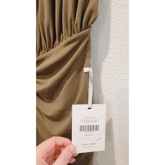 Ronny kobo Hunter Dress in Fern Large - Picture 11 of 15